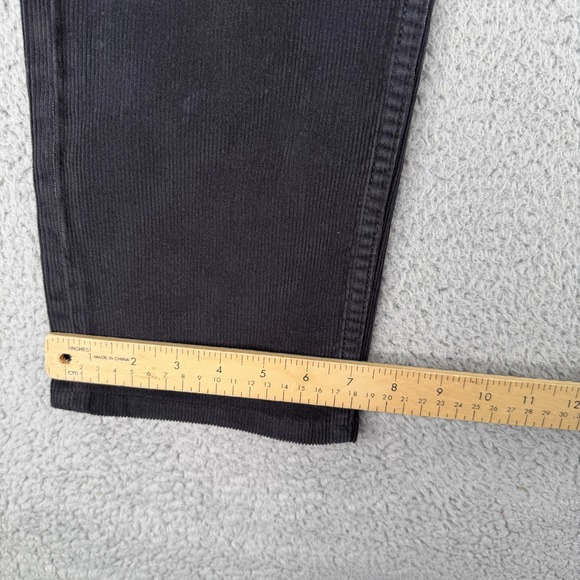 Tom Ford Men's 34x32 Slim Corduroy Pants Black 5-Pocket Made in USA Designer - Picture 5 of 13